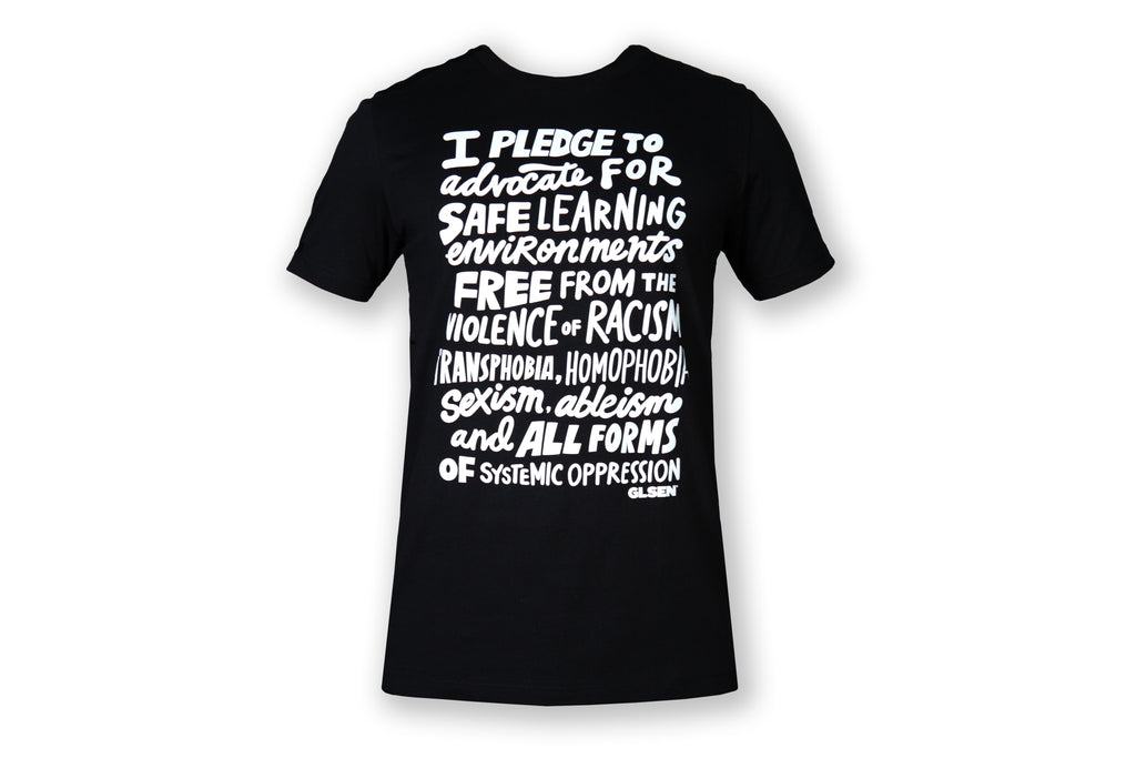 Rise Up Pledge Black Tee