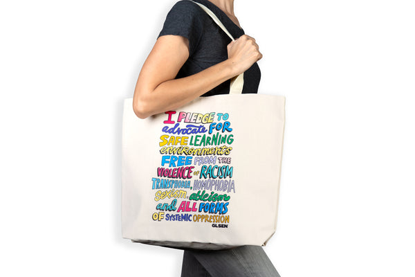 Rise Up Pledge Tote Bag