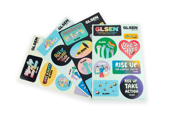 GLSEN Sticker Sheets (pack of 4)