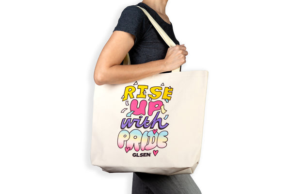 Rise Up with Pride Tote Bag