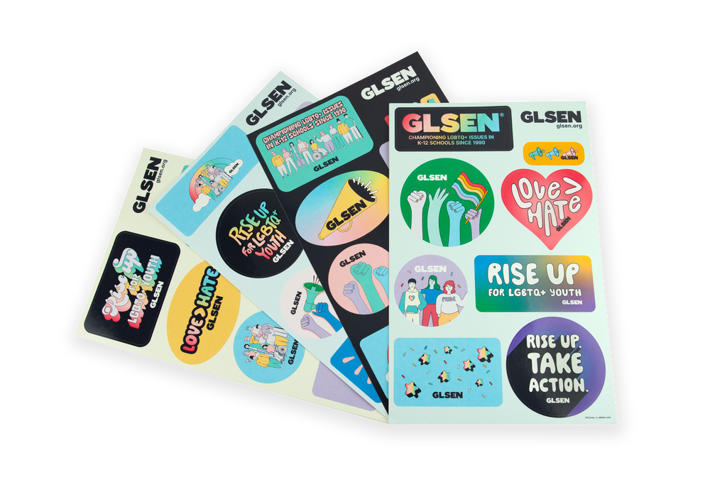GLSEN Sticker Sheets (pack of 4)
