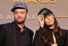 Justin Timberlake and Jessica Biel proudly wear their RESPECT Snapbacks at GLSEN's Respect Awards - Los Angeles